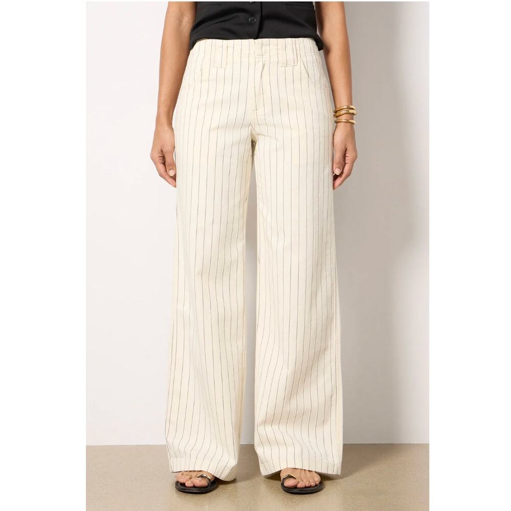 Sanctuary Arden Wide Leg Striped Pants | Sz 29, Black White NWT - Picture 5 of 11